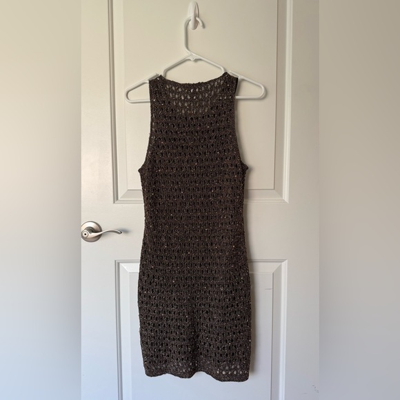 NWT House of Harlow 1960 Beaded Mesh Dress - Picture 3 of 11